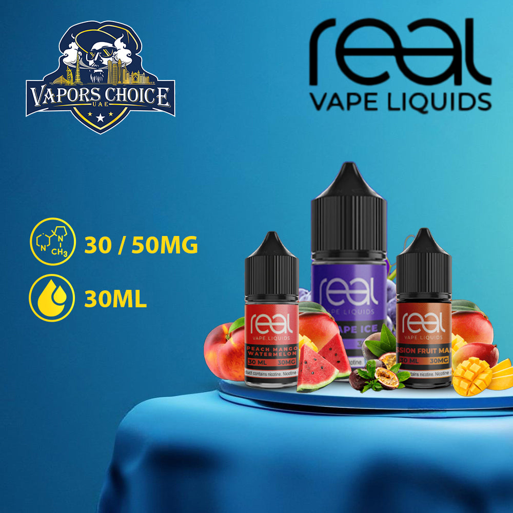REAL VAPE  30ML SALTNIC UAE Dubai